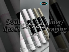 Lipstick yang dapat diasah lip liner pen wadah Plastik Lipstick Pencil untuk branding yang efektif