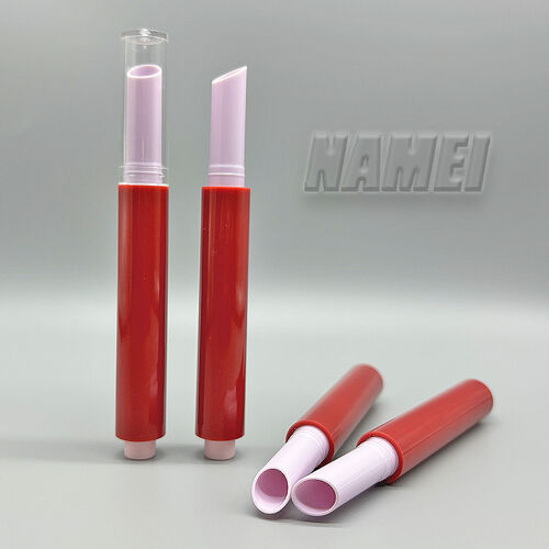 Berita perusahaan terbaru tentang Tabung Lip Balm & Perona Pipi Krim Putar Kustom E-903A E-903B, Wadah Pensil Kosmetik 2g Cangkang Luar yang Dapat Dipertukarkan