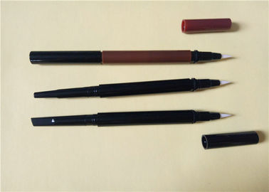 Harga yang bagus ABS Waterproof Double Ended EyeLiner Pencil Packaging Pencetakan layar sutra on line