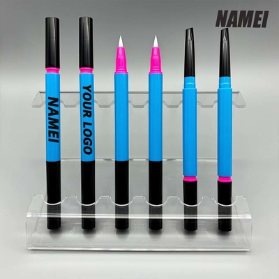 Harga yang bagus Desain klasik eyeliner cair langsing kemasan pensil kosmetik plastik pengemasan pensil alis berujung ganda on line