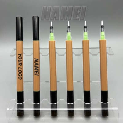 Harga yang bagus Pabrik Jual Langsung Tubu Kosmetik Tungtung Ganda Plastik Label Pribadi Kontainer Eyeliner Cairan Perak on line