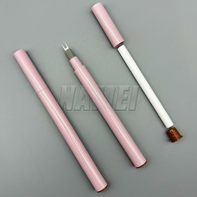 Harga yang bagus Label Pribadi 2-tip Eyebrow Pen Custom Tube Brow Collection Sculpt Pomade Brow Pencil Container on line