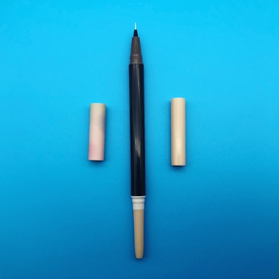 Harga yang bagus Label Pribadi Eyeliner Liquid Empty Tube Custom Lying Silkworm Pen Customized Black Empty Eyeliner Pensil on line