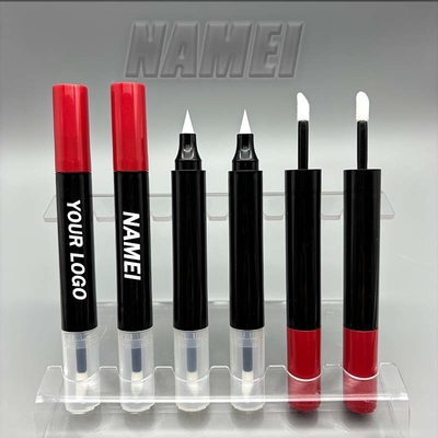Harga yang bagus Eye shadow Tube Custom Private Label Double Head Empty Pretty Container Eye shadow Eyeliner Tube Empty Eyeliner Tube on line