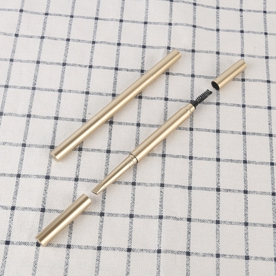 Harga yang bagus Empty Plastic Tube Lip liner Pen Packaging Private Label Eyebrow Pen Packaging on line
