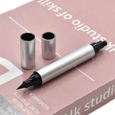 Harga yang bagus Customize Empty Double Head 2 In 1 Liquid Winged Eyeliner Stamp Pen Tube Eye Liner Packaging Pencil Container on line