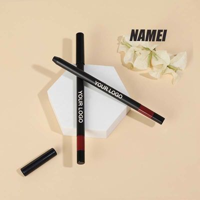 Harga yang bagus Custom Color Private Label Eyeliner Tube Twist Up Round Shape Lip Liner Pencil Container For Lipstick on line