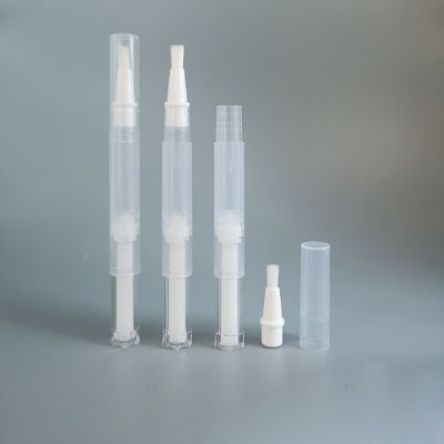 Harga yang bagus 2ml 4ml Empty Airless Cosmetic Twist Pen Packaging Nail Oil Pen With Brush Tip Custom Twist Brush Twist Pen Tubes on line