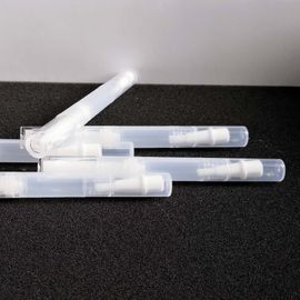 Harga yang bagus Pp Material Lip Gloss Pensil Transparan Warna 121.5 * 15.9mm Layanan OEM on line