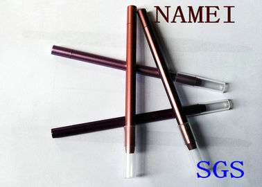 Harga yang bagus Plastik PVC tahan lama Eyeliner Pencil ditarik tabung, Gel Eyeliner Pencil 122 * 7.8mm on line