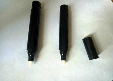 Harga yang bagus Berbagai Gaya Pensil Eyeliner Hitam ABS Dengan Ujung Serat Mudah Digunakan OEM on line