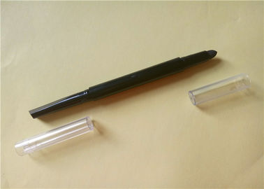 Harga yang bagus Double Head ABS Auto Eyebrow Pencil Hitam Dengan Sponge Sertifikasi SGS on line