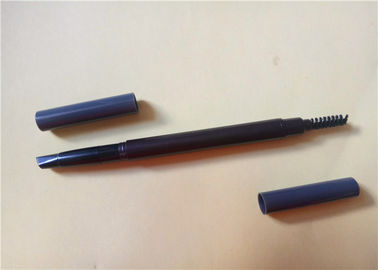 Harga yang bagus Plastik Otomatis Fine Brown Eyebrow Pencil Dengan Sikat Sertifikasi ISO on line