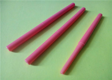 Harga yang bagus Waterproof Single Head Auto Lip Liner Pink Color Silk Printing Desain sederhana on line