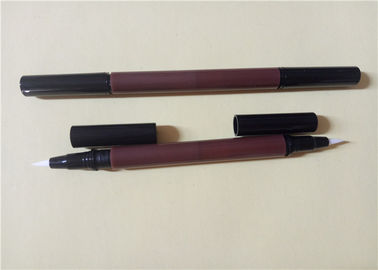 Harga yang bagus Cetakan Logo Waterproof Liquid Eyeliner Pen, ABS Double Side Eyeliner on line