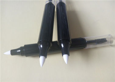 Harga yang bagus Double Use ABS Waterproof Brow Pencil Packaging Warna Hitam 141.7 * 11mm on line