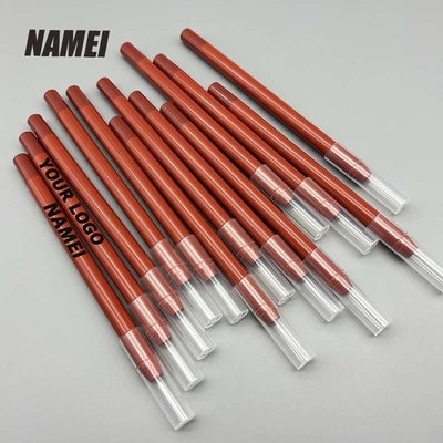 Harga yang bagus Hot Sale Custom Private Logo Eyeliner Pencil Container Blister pencil Slim Empty Lip Liner Tube Bahan yang dapat direncanakan on line