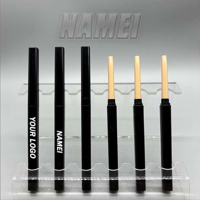 Kontainer pensil lip liner plastik yang dapat disesuaikan