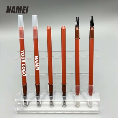 Harga yang bagus Grosir Disesuaikan Kualitas Tinggi Eyebrow Pen Tube Eyebrow Pen wadah dengan sikat dari pabrik on line