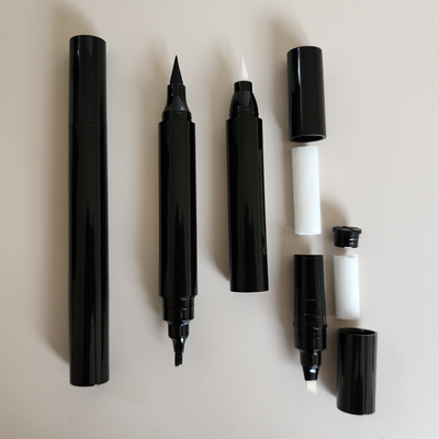 Harga yang bagus kosong 3D Eyebrow Pen Fork Tip Eyebrow Tattoo Pencil Tube Profesional Fine Sketch Liquid Eye Brow Pen Container on line