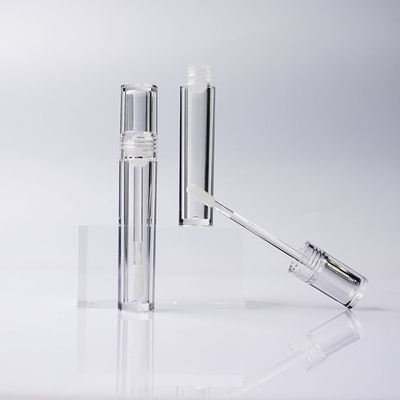 Harga yang bagus Tabung tongkat lipgloss kosong yang jelas Label pribadi botol lipstik cair lipgloss on line