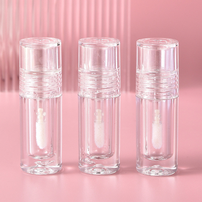 Harga yang bagus Sampel gratis tabung lip gloss transparan kosong wadah lip gloss kosmetik kemasan lip gloss khusus on line