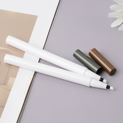 Harga yang bagus Desain yang stylish bahan PP tahan lama empat ujung liquid eyebrow pens packaging on line