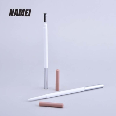 Harga yang bagus 2 In 1 Empty Cosmetic Packaging Eyebrow Tube Container Empty Eyeliner Tube Container on line