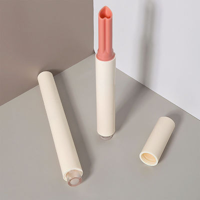 Harga yang bagus Cosmetic Packaging 2ml Multi Color Plastic Press Lipstick Tubes Lip Balm Lipstick Container on line