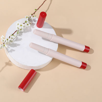 Harga yang bagus Kontainer Lipstick Plastik Bulat Dan Kemasan Kontainer Lipbalm Pensil Eyeshadow Dengan Chipper on line