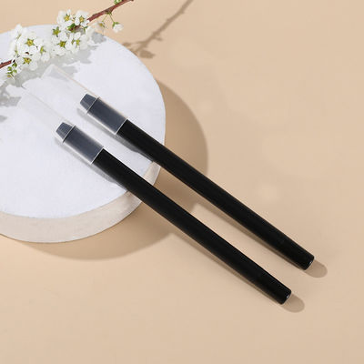 Custom Color Logo Printed Plastic Empty Lip Liner Tube Package Container Slim Lipliner Tube Bahan yang dapat diprogram