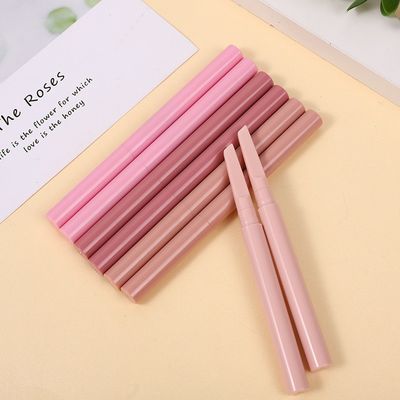 Harga yang bagus Lip liner Kemasan dengan chipper lip liner pensil wadah dengan logo khusus on line