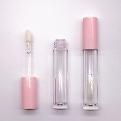 Harga yang bagus Tabung Lip Gloss Plastik Praktis dan Bergaya yang Dapat Diisi Kembali untuk Penggunaan yang Nyaman saat bepergian on line