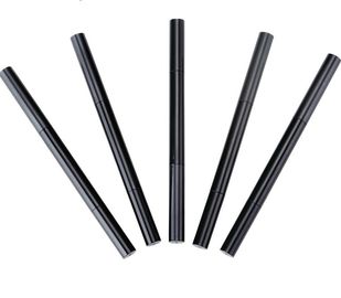 Harga yang bagus Sliver Metal Eyeliner Pensil Kemasan Aluminium Shell Untuk Make Up Wanita on line