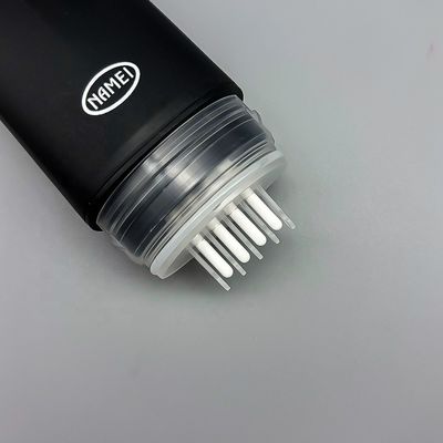 Harga yang bagus Custom Color Plastic Hair Growth Oil Packaging With Comb Applicator Container Hair Dyeing Pen Botol on line